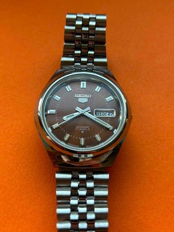 Seiko - Seiko 5 Automatic Day-Date - Sans prix de réserve -