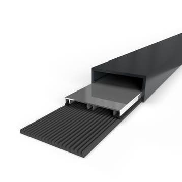 Profielset midden: klemprofiel met beglazingsrubber, afdekka, Verzenden, Nieuw