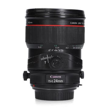 Canon TS-E 24mm f/3.5 L II - Tilt-shift - 1 jaar garantie, Ophalen of Verzenden, Comme neuf