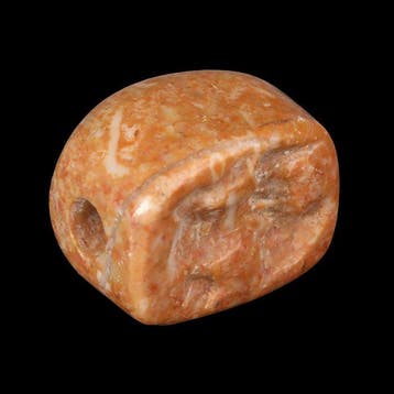 West-Aziatisch Hardstone Stempelzegel met viervoeter (Zonder
