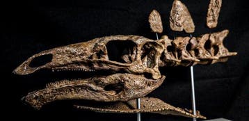 Replika Stegosaurus 40 cm - Fossiele schedel