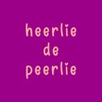 Homebound Tegeltje heerlie de peerlie, Huis en Inrichting, Woonaccessoires | Tekstborden en Spreuken, Ophalen of Verzenden, Nieuw