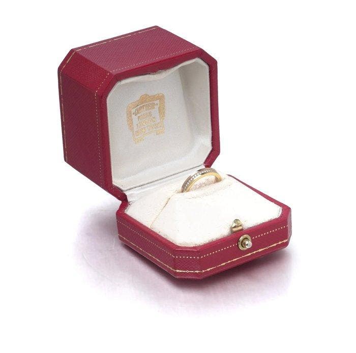 Bague - 18 carats Or blanc - Cartier Vendome Louis Cartier, Bijoux, Sacs & Beauté, Bagues