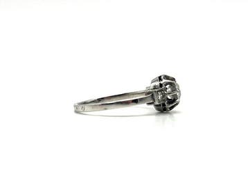 Zonder minimumprijs - Ring Platina - 0.32ct. tw. Diamant