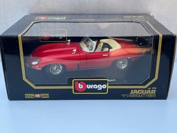 Bburago 1:18 - Model sportwagen - Jaguar E Cabriolet 1961 -