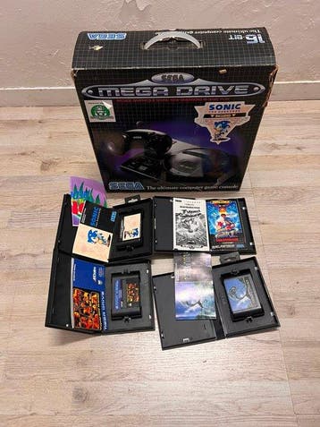 Sega - Mega Drive - Sega Mega Drive - Videogameconsole +, Nieuw