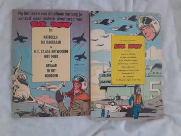 Buck Danny - Tegen Lady X / De vliegende tijgers schieten te, Livres