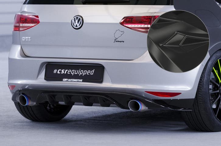 Achterskirt voor VW Golf 7 basis/GTI/GTD/GTE/e-Golf HA266-G, Autos : Pièces & Accessoires, Carrosserie & Tôlerie, Envoi