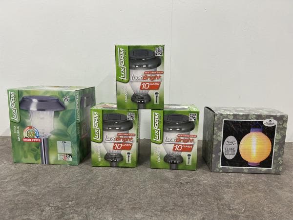 Veiling - Tuinverlichting set 5-delig, Tuin en Terras, Buitenverlichting