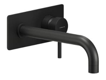 Veiling - Nobili afdekset wastafelkraan uitloop 20cm zwart, Bricolage & Construction, Sanitaire