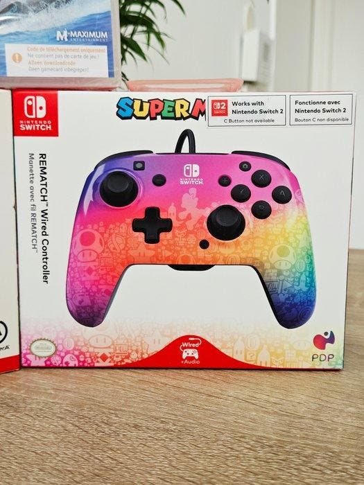 Nintendo - Switch 1 & 2 - Super Mario Star Spectrum +, Consoles de jeu & Jeux vidéo, Consoles de jeu | Accessoires Autre
