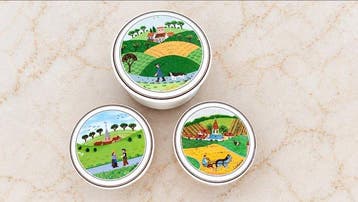 Villeroy & Boch - 3 Boîtes « Design Naïf » - Tafelservies