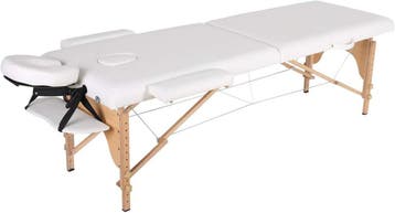 Opvouwbare Massagetafel Wit | Premium | OP=OP, Services & Professionnels, Bien-être | Autre
