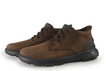 Skechers Veterboots in maat 45 Bruin, Verzenden, Boots