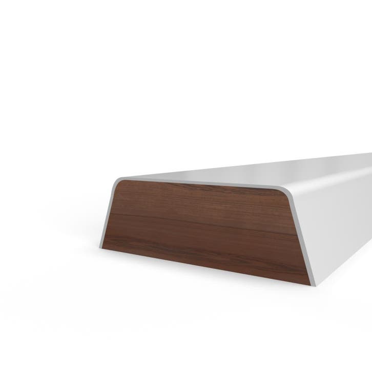 Opdek Glaslat 12x36-2000 mm, Doe-het-zelf en Bouw, Glas en Ramen, Nieuw, Verzenden