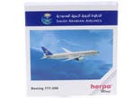 Schaal 1:500 Herpa 506373 Saudi Arabian Airlines Boeing 7..., Ophalen of Verzenden