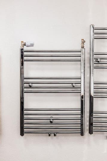 80x50 cm - 464 Watt - Oppio Handdoekradiator - Rvs look (Mat, Ophalen of Verzenden