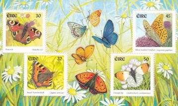 Ierland - 2000 - Vlinders - Postfris, Verzenden, Ierland, Postfris