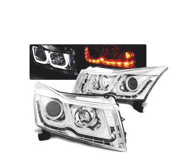 Phares Led Tube Light Pour Chevrolet Cruze 09-12 Chromé, Verzenden
