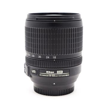 Nikon 18-105mm F3.5-5.6G AF-S DX ED VR Objectief (Occ), Ophalen of Verzenden, Zo goed als nieuw, Groothoeklens
