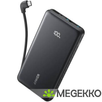 Anker Zolo 10.000 mAh Powerbank met Kabel, Telecommunicatie, Powerbanks, Verzenden, Nieuw