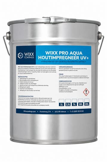 Wixx PRO Aqua Hout Impregneer UV+ 5L, Doe-het-zelf en Bouw, Verf, Beits en Lak, Verzenden, Nieuw