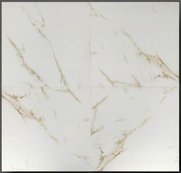 OPPIO Hoogglans GOLD Calacatta (NEO Carrara) 60x60, Ophalen of Verzenden, Nieuw