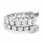 Armband - 14 karaat Witgoud - 17.55ct. tw. Diamant