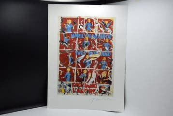 Mimmo Rotella (1918-2006) - La Mia Bocca