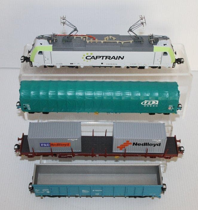 Märklin H0 - 29350 - Train miniature (4) - BR 186 « Captrain, Hobby & Loisirs créatifs, Trains miniatures | HO
