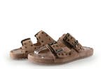 Vingino Slippers Meisjes in maat 33 Beige, Verzenden, Jongen of Meisje, Schoenen, Zo goed als nieuw