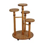Plantentafel - Hout, Rattan