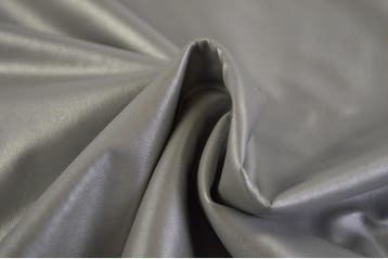 10 meter skai leer - Zilver - 145cm breed, Hobby en Vrije tijd, Overige kleuren, Verzenden, 120 cm of meer, Leer of Kunstleer