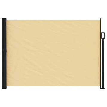 Uittrekbaar Zijscherm 500x120cm Zand - 60% korting! Upgra..., Tuin en Terras, Staal, Verzenden, 100 tot 150 cm, Zo goed als nieuw