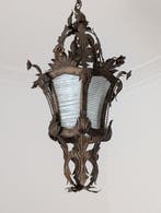 Lantaarn - IJzer - H : 105 cm, Antiek en Kunst