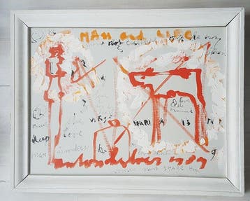 Anton Heyboer (1924-2005) - Het systeem, Antiek en Kunst, Kunst | Schilderijen | Modern