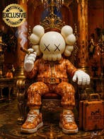 JZL - [XL] KAWS LEGO King — Hermès Orange Edition, Kinderen en Baby's, Nieuw