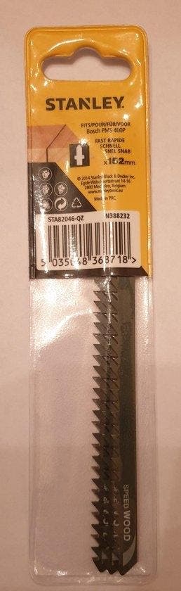 Stanley hcs decoupeerzaagblad 120 mm - 3 stuks op Overig, Bricolage & Construction, Outillage | Outillage à main, Verzenden