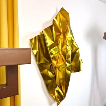 José Soler Art - Steel Silk. Gold- XXL