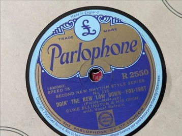Duke Ellington – Collection of 16 vintage 78 RPM records –