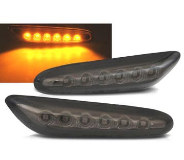 Clignotants Latéraux Pour Bmw E46 01-05 Led Fumé, Verzenden