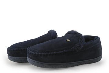 Warmbat Pantoffels in maat 45 Blauw, Kleding | Heren, Schoenen, Warmbat, Zo goed als nieuw, Pantoffels of Sloffen, Verzenden