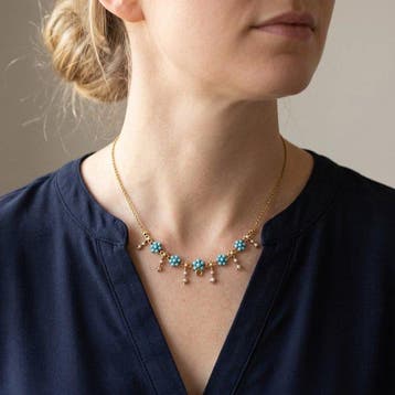 Collier - 18 carats Or jaune - Collier victorien en or 15