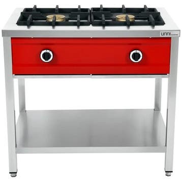 Pannenkoekenfornuis | Gas | 2 Branders | 2x 8kW |, Verzenden, Nieuw in verpakking