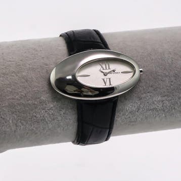 Optima - Swiss Made Watch - OSL119-SL-1 - Black Strap -