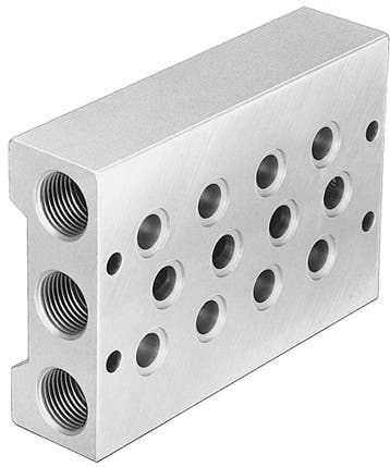 Festo Aansluitblok - 10187, Doe-het-zelf en Bouw, Verzenden, Nieuw