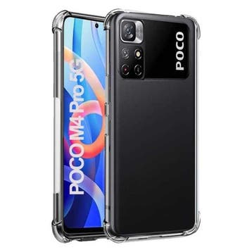 Xiaomi Poco M4 Pro Transparant Bumper Hoesje - Clear Case, Verzenden