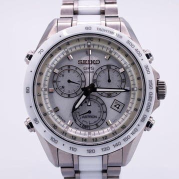 Seiko - Astron GPS Solar Chronograph + 3 Link - SBXB027 -