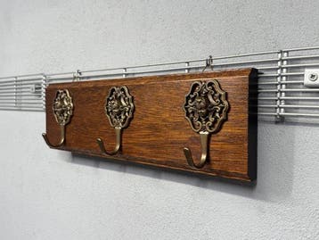 Kapstok met engeldecor - Kapstok - Hout, Metaal