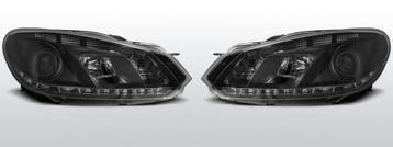 Koplampen Real DRL | geschikt voor Volkswagen Golf VI 2008-2, Verzenden, Nieuw, Volkswagen